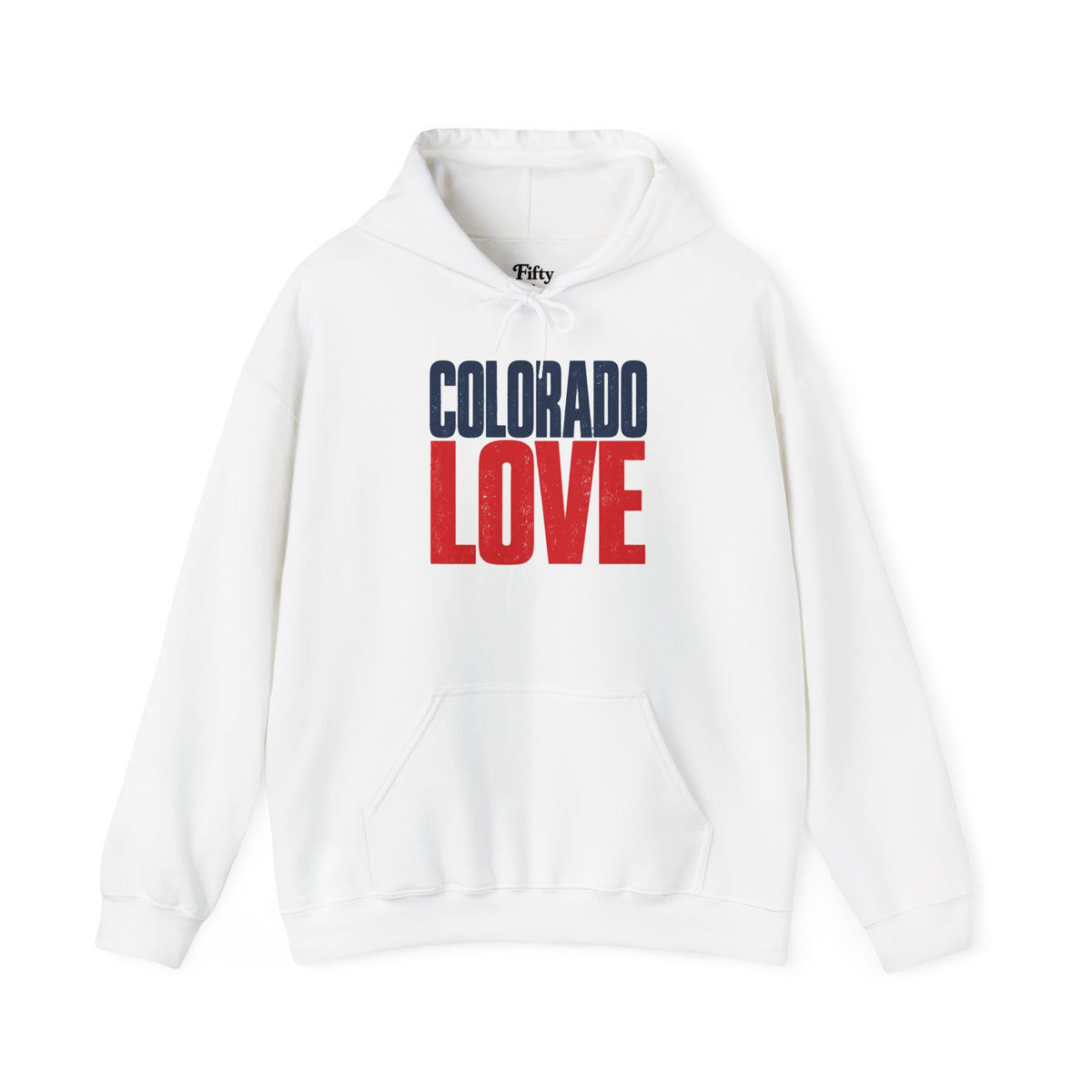 Colorado Love Unisex Hoodie State Name Graphic