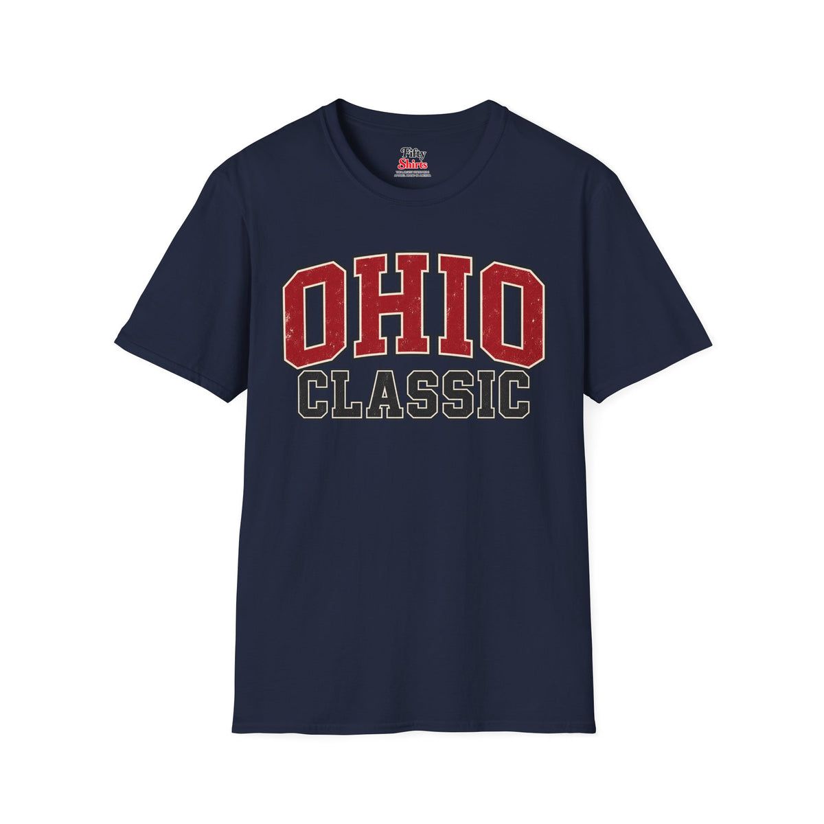 Ohio Classic Unisex Softstyle T Shirt State Name Graphic Tee