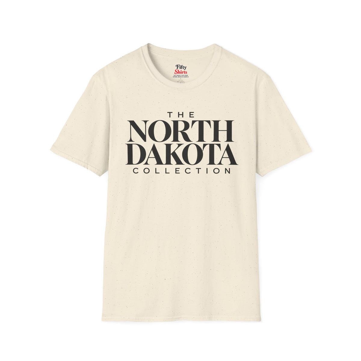 The North Dakota Collection Unisex Softstyle T Shirt State Name Graphic Tee