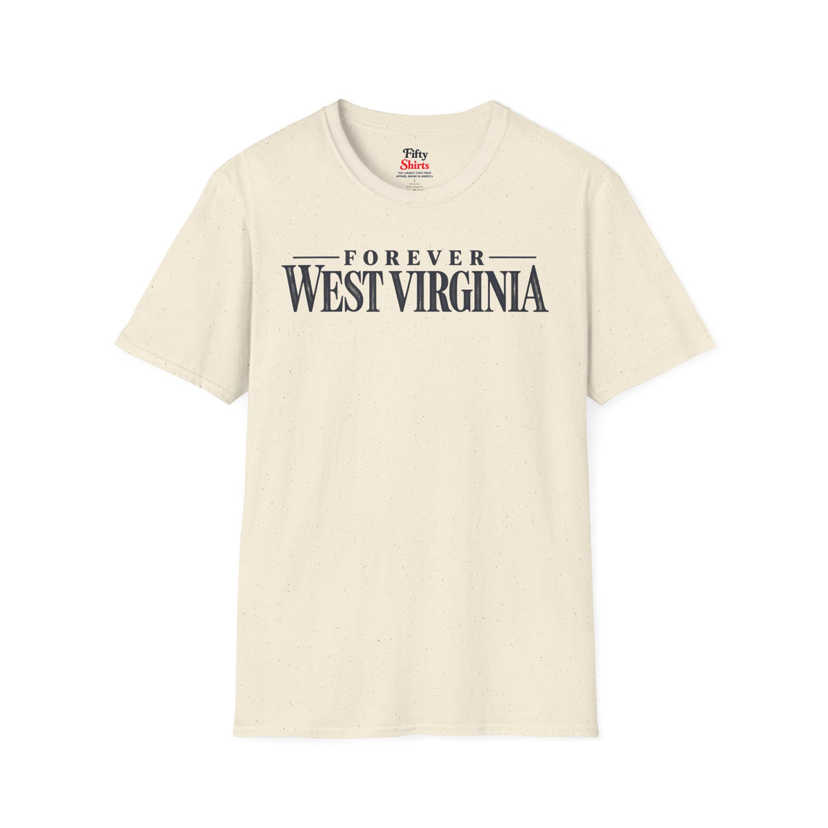 Forever West Virginia Unisex Softstyle T Shirt State Name Graphic Tee