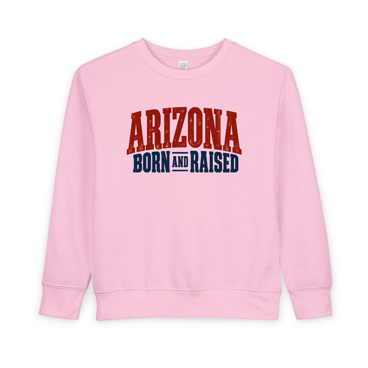 Arizona Born and Raised Classic Souvenir Unisex Toddler Sweatshirt