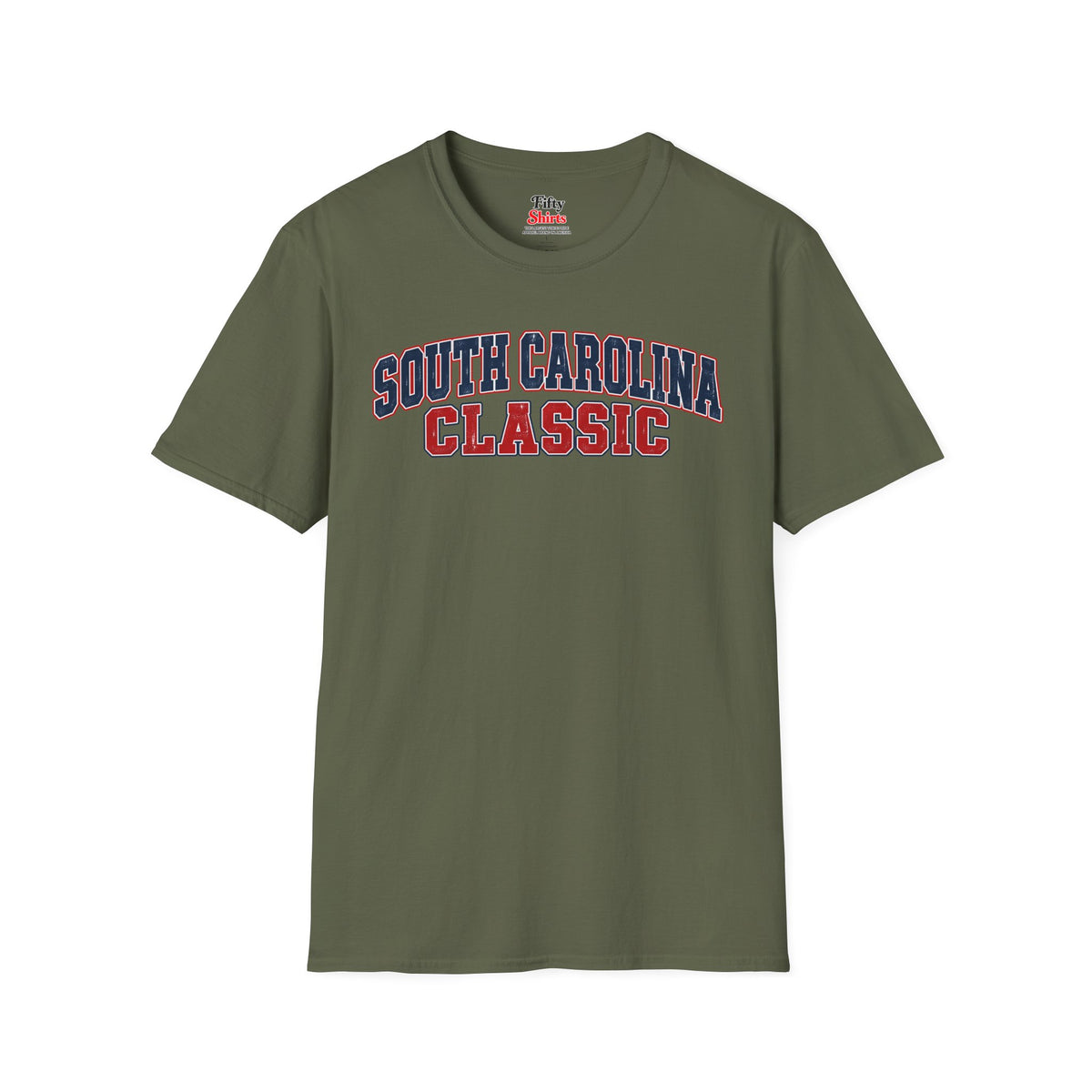 South Carolina Classic Unisex Softstyle T Shirt State Name Graphic Tee