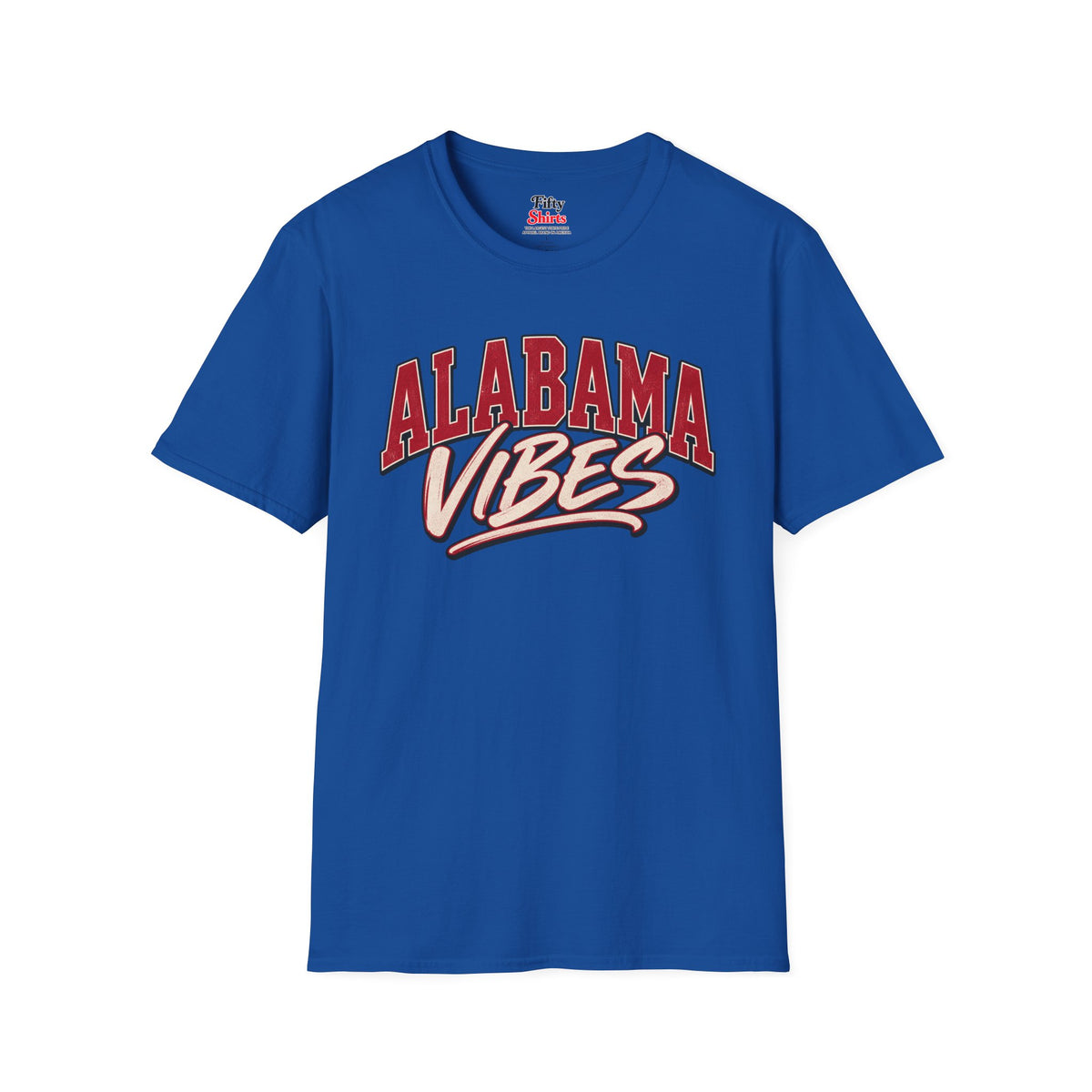 Alabama Vibes Unisex Softstyle T Shirt State Name Graphic Tee