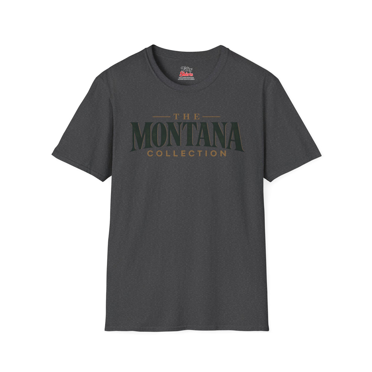 The Montana Collection Unisex Softstyle T Shirt State Name Graphic Tee