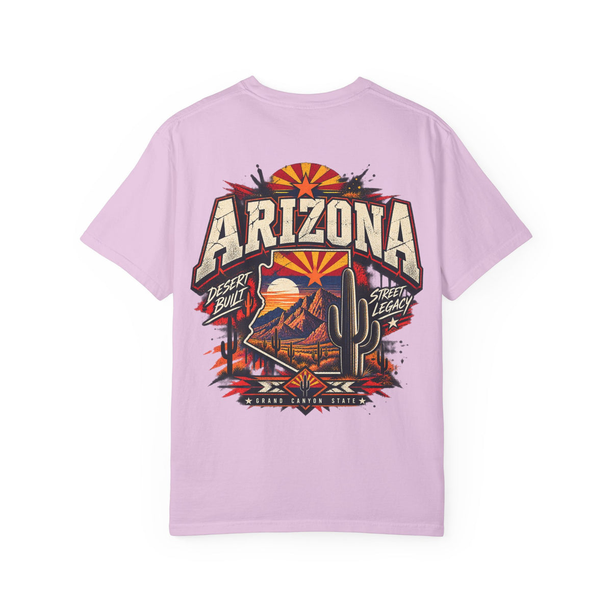 Arizona Street Legacy Unisex Comfort Color 1717 Streetwear Graphic Tee