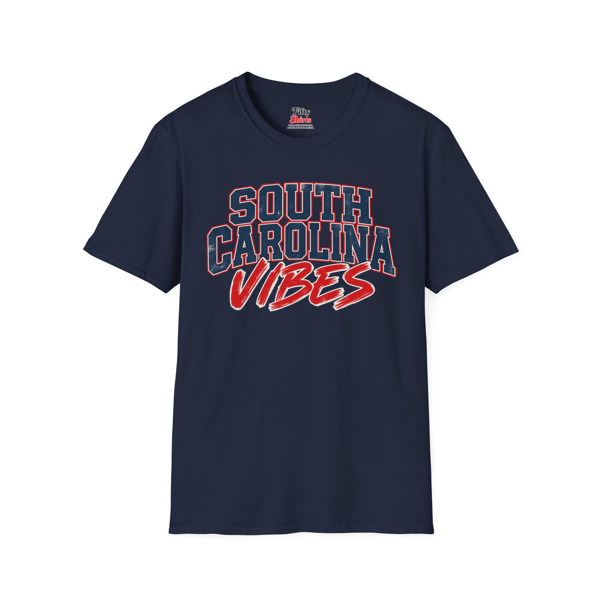 South Carolina Vibes Unisex Softstyle T Shirt State Name Graphic Tee