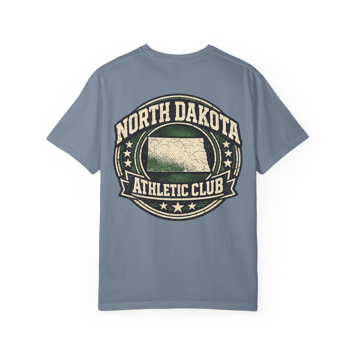 North Dakota Athletic Club Unisex Comfort Color 1717 Streetwear Graphic Tee