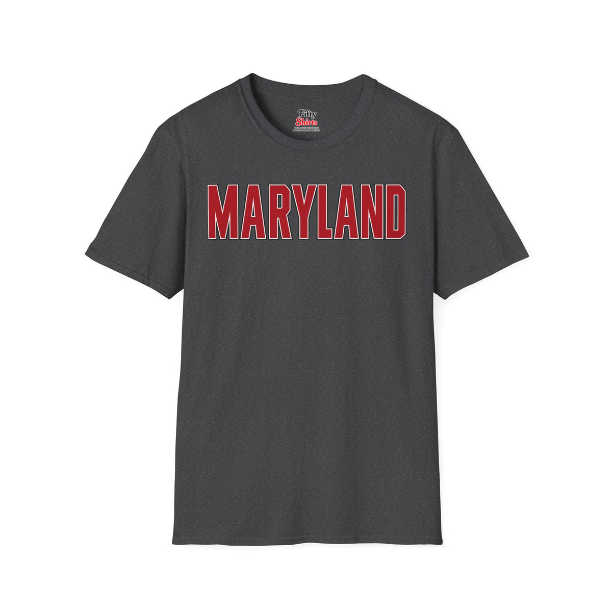 Maryland Unisex Softstyle T Shirt State Name Graphic Tee