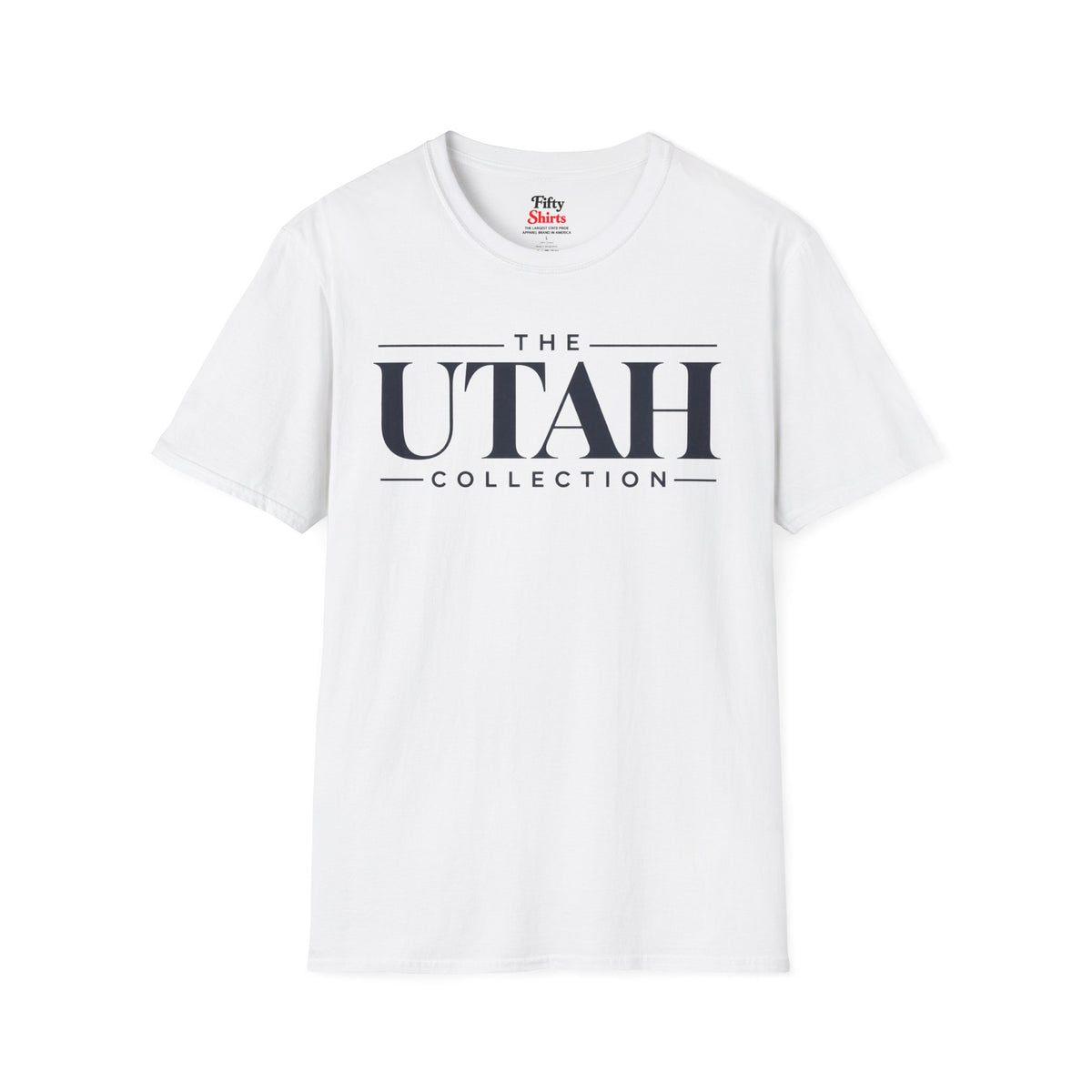 The Utah Collection Unisex Softstyle T Shirt State Name Graphic Tee