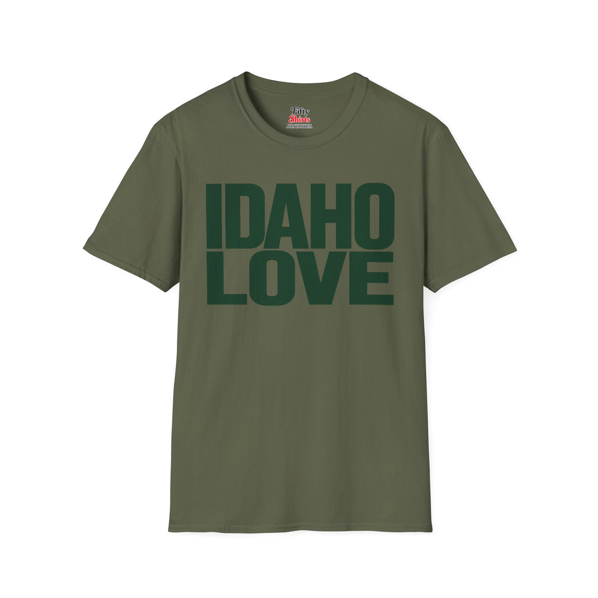 Idaho Love Unisex Softstyle T Shirt State Name Graphic Tee