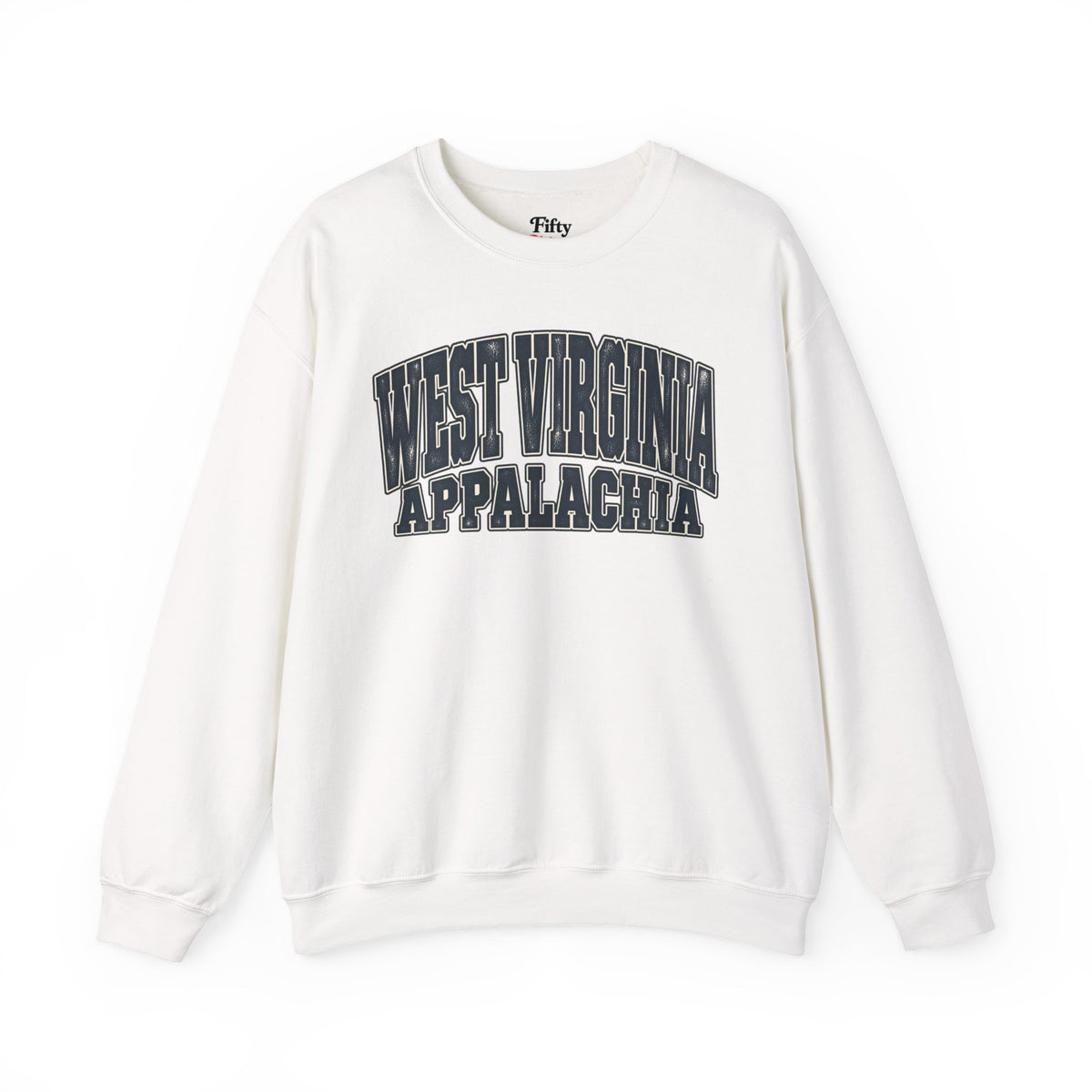 West Virginia Appalachia Unisex Crewneck Sweatshirt State Name Graphic