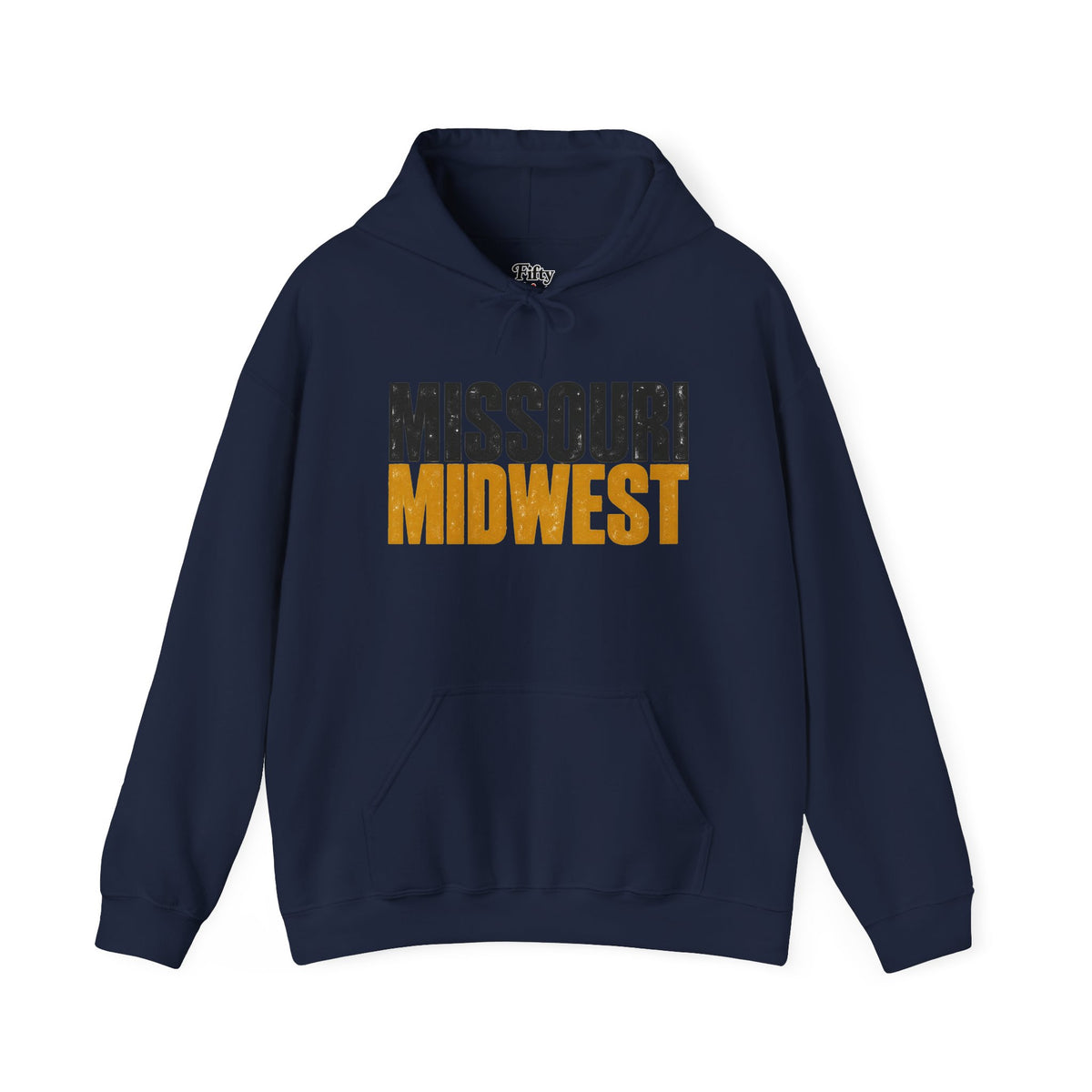 Missouri Midwest Unisex Hoodie State Name Graphic