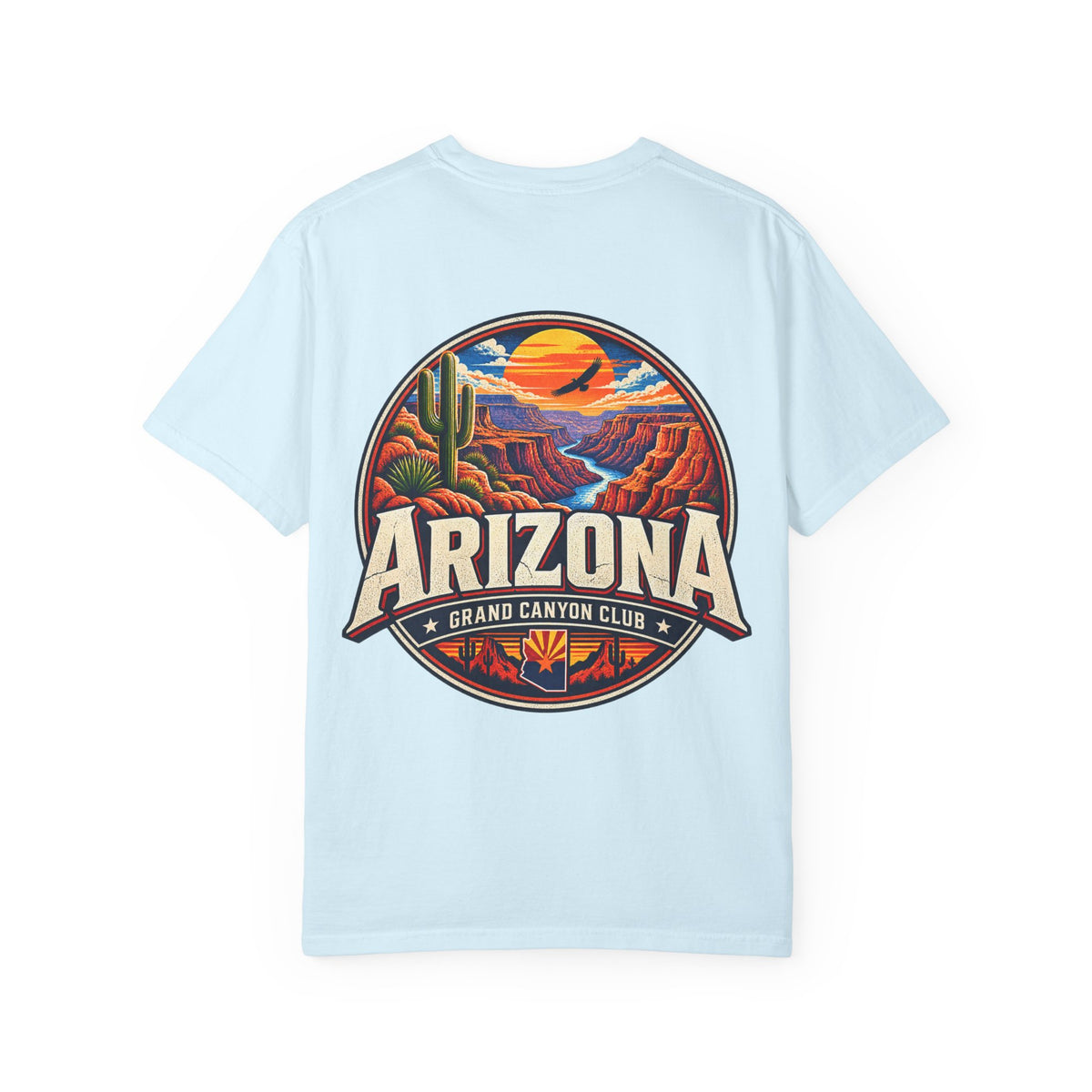 Arizona Grand Canyon Club Unisex Comfort Color 1717 Streetwear Graphic Tee