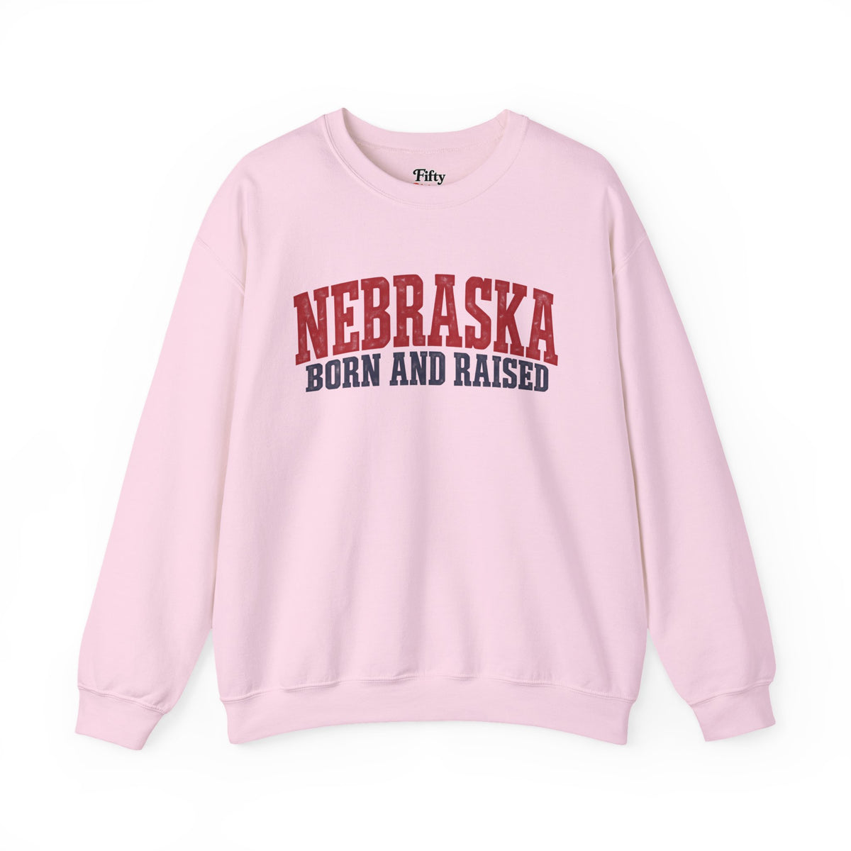 Nebraska Born and Raised Rugged Workwear Unisex Sweatshirt Graphic