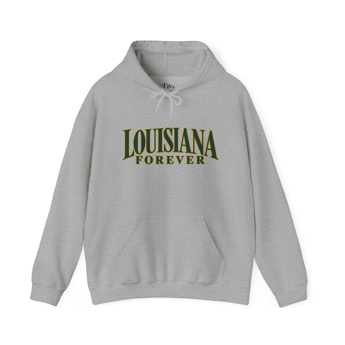 Louisiana Forever Unisex Hoodie State Name Graphic
