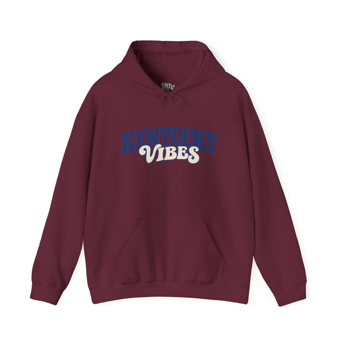 Kentucky Vibes Unisex Hoodie State Name Graphic