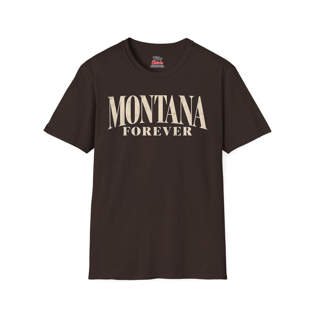 Montana Forever Unisex Softstyle T Shirt State Name Graphic Tee