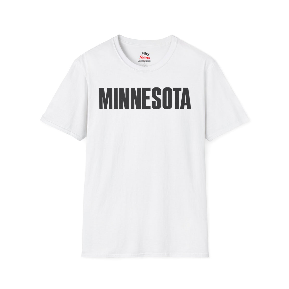 Minnesota Unisex Softstyle T Shirt State Name Graphic Tee