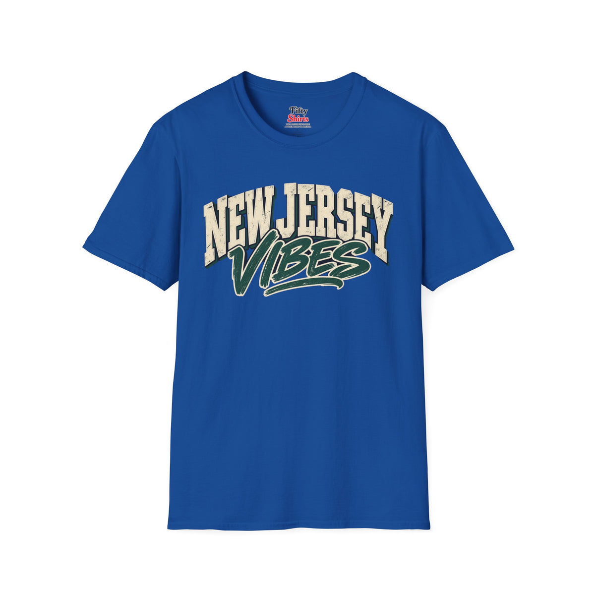 New Jersey Vibes Unisex Softstyle T Shirt State Name Graphic Tee