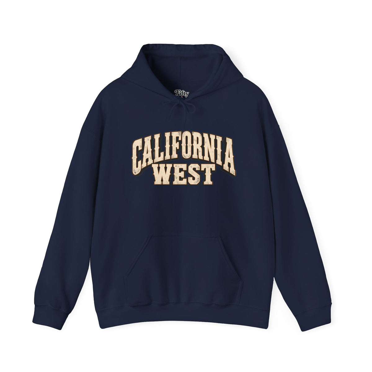 California West Unisex Hoodie State Name Graphic