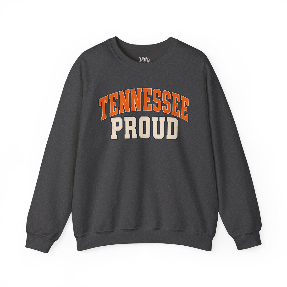 Tennessee Proud Unisex Crewneck Sweatshirt State Name Graphic