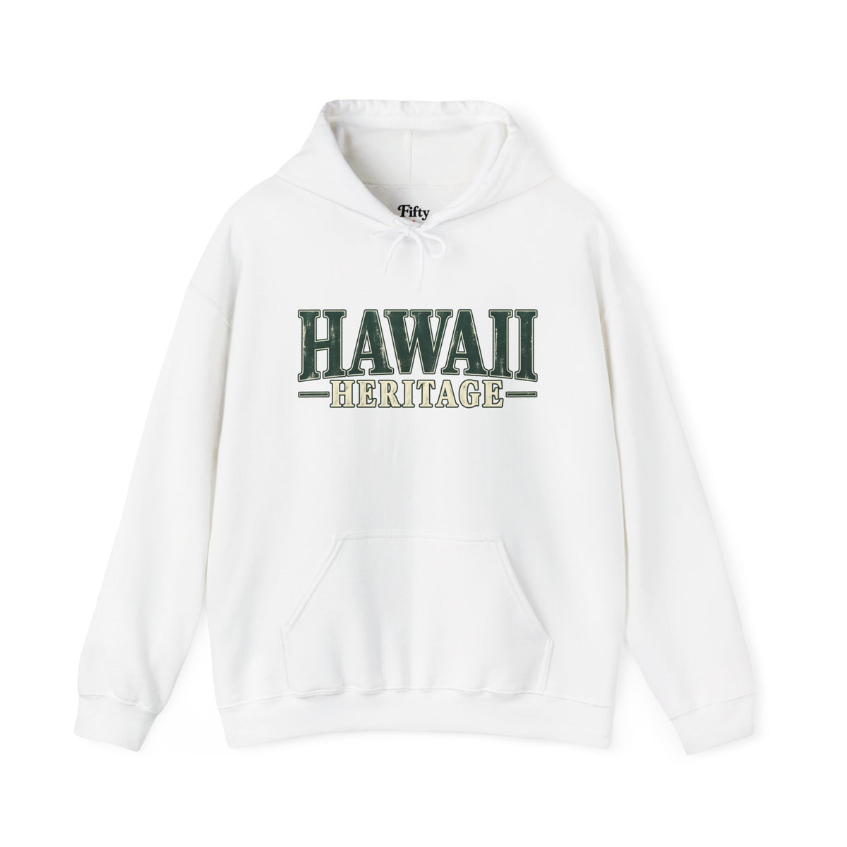 Hawaii Heritage Unisex Hoodie State Name Graphic