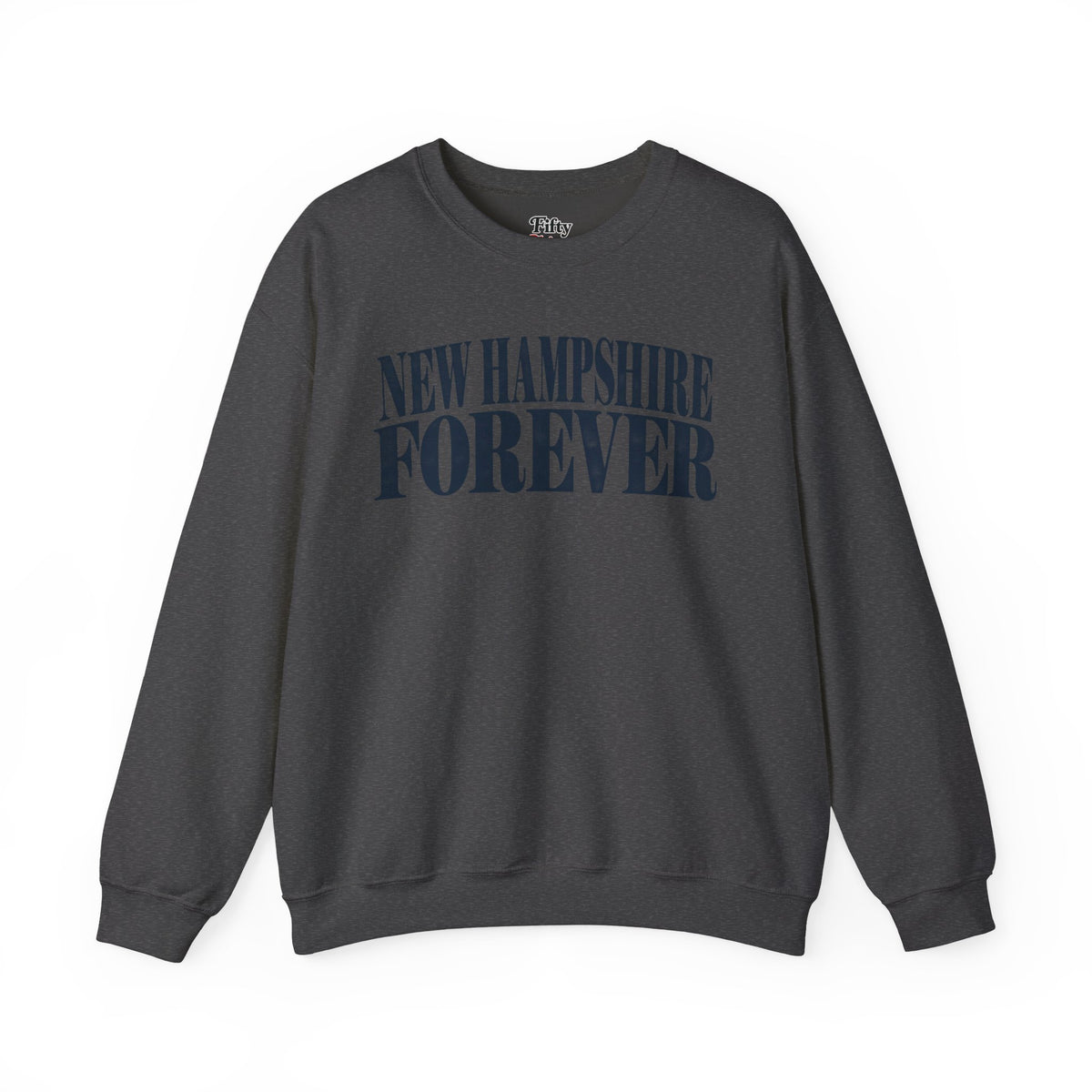 New Hampshire Forever Unisex Crewneck Sweatshirt State Name Graphic