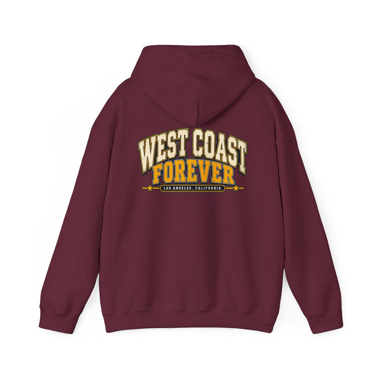 West Coast Forever Los Angeles Unisex Hoodie Graphic