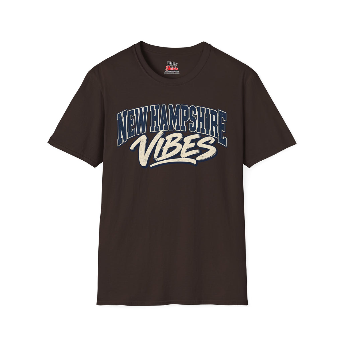 New Hampshire Vibes Unisex Softstyle T Shirt State Name Graphic Tee