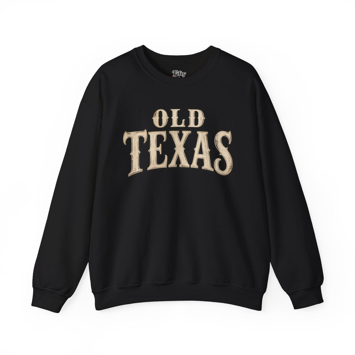 Old Texas Unisex Crewneck Sweatshirt State Name Graphic