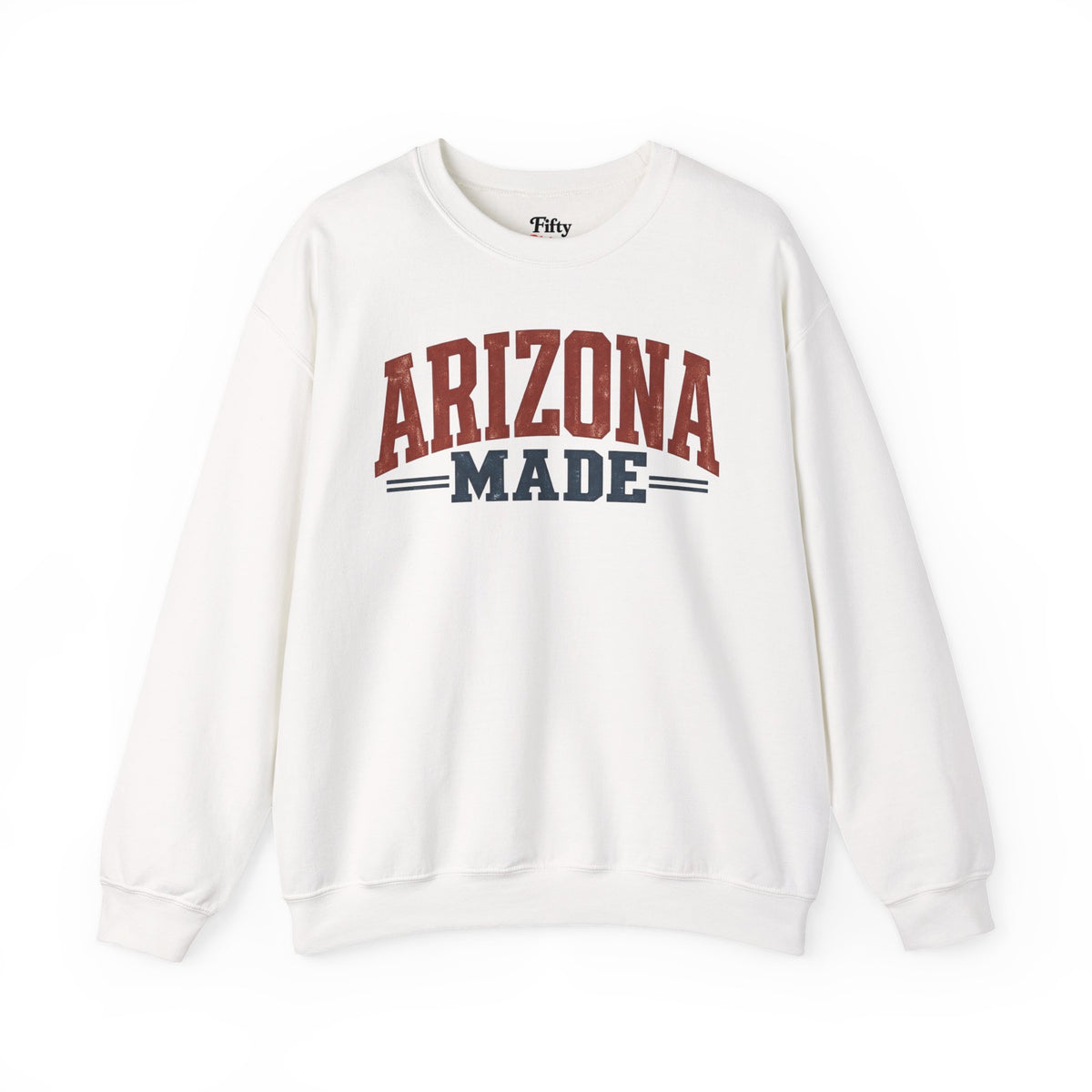 Arizona Made Unisex Crewneck Sweatshirt State Name Graphic