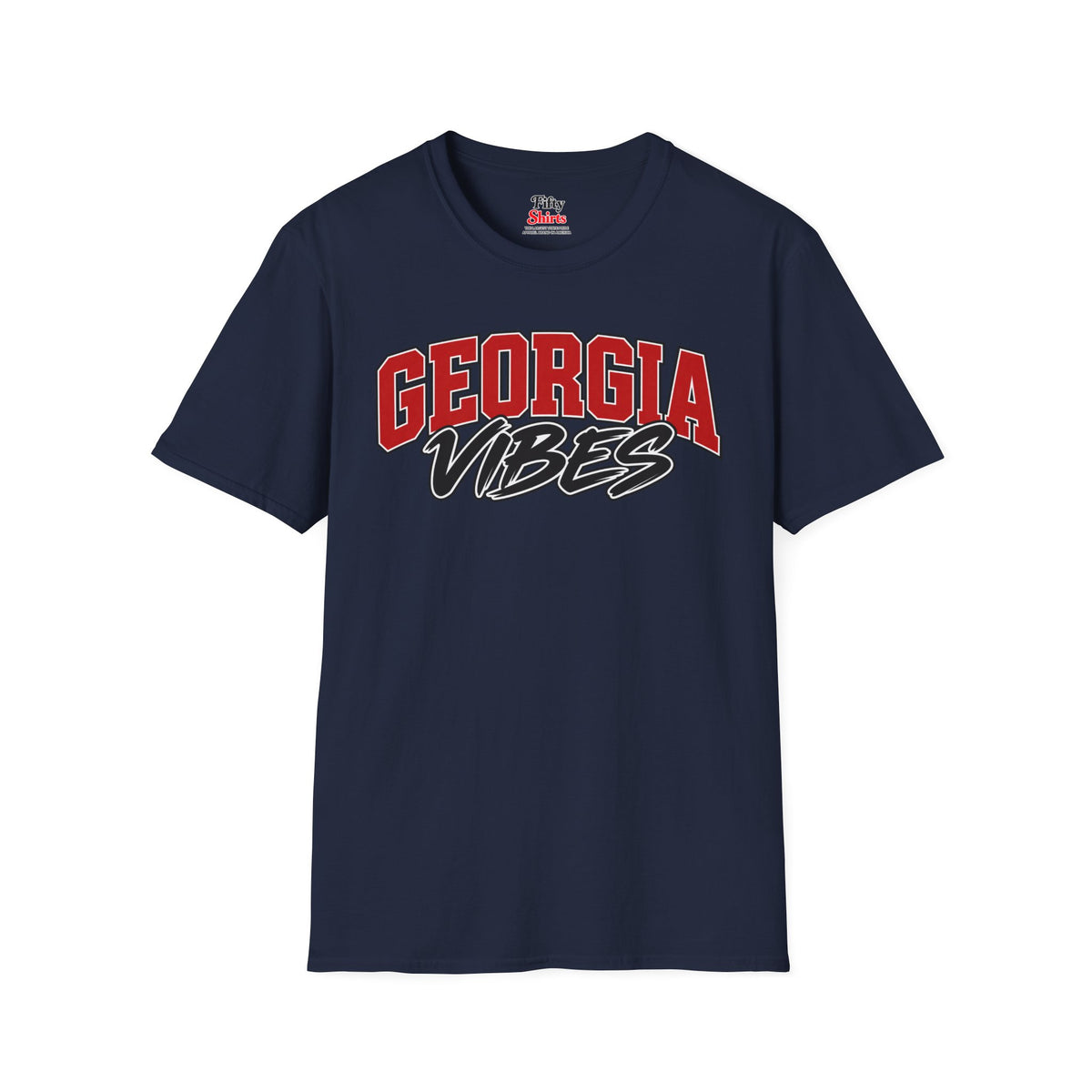Georgia Vibes Unisex Softstyle T Shirt State Name Graphic Tee