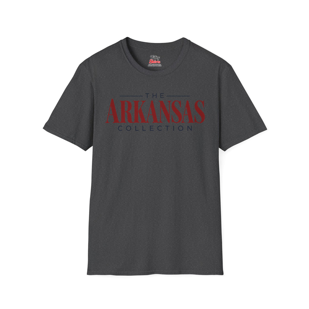 The Arkansas Collection Unisex Softstyle T Shirt State Name Graphic Tee