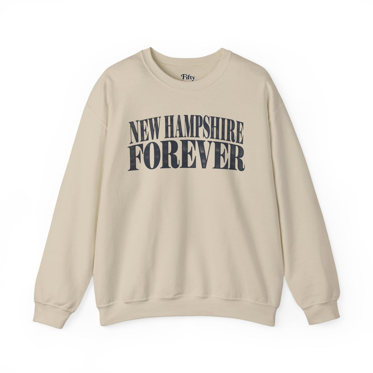 New Hampshire Forever Unisex Crewneck Sweatshirt State Name Graphic