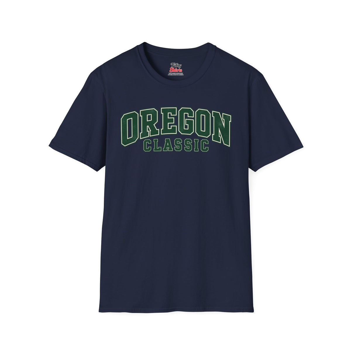 Oregon Classic Unisex Softstyle T Shirt State Name Graphic Tee
