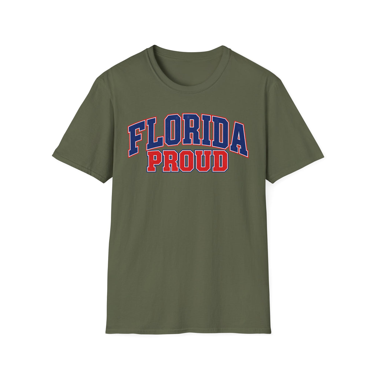 Florida Proud Unisex Softstyle T Shirt State Name Graphic Tee