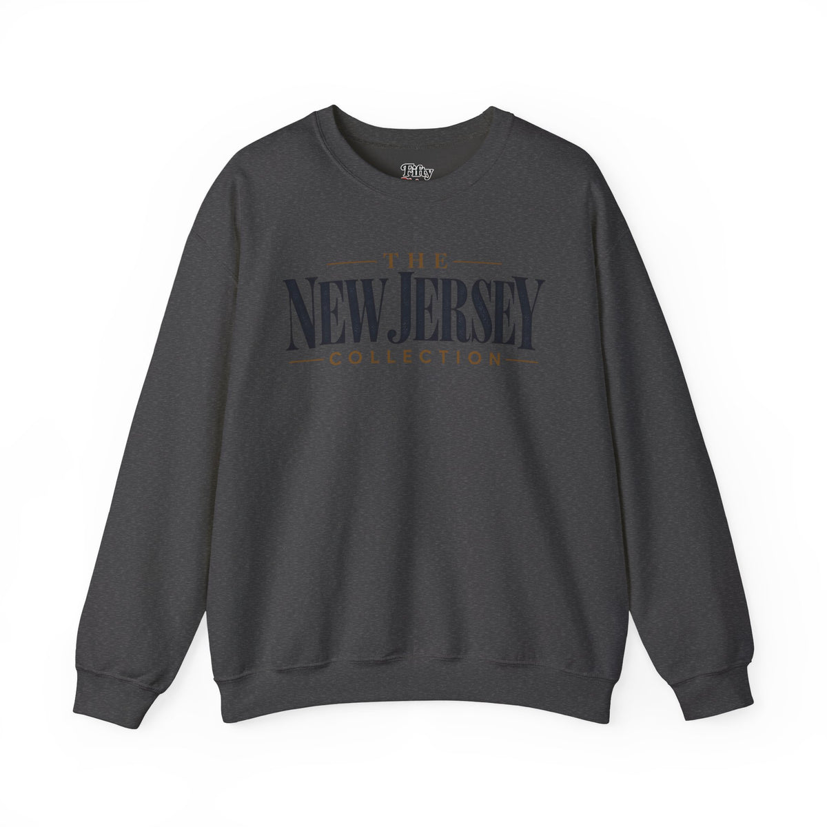 The New Jersey Collection Unisex Crewneck Sweatshirt State Name Graphic