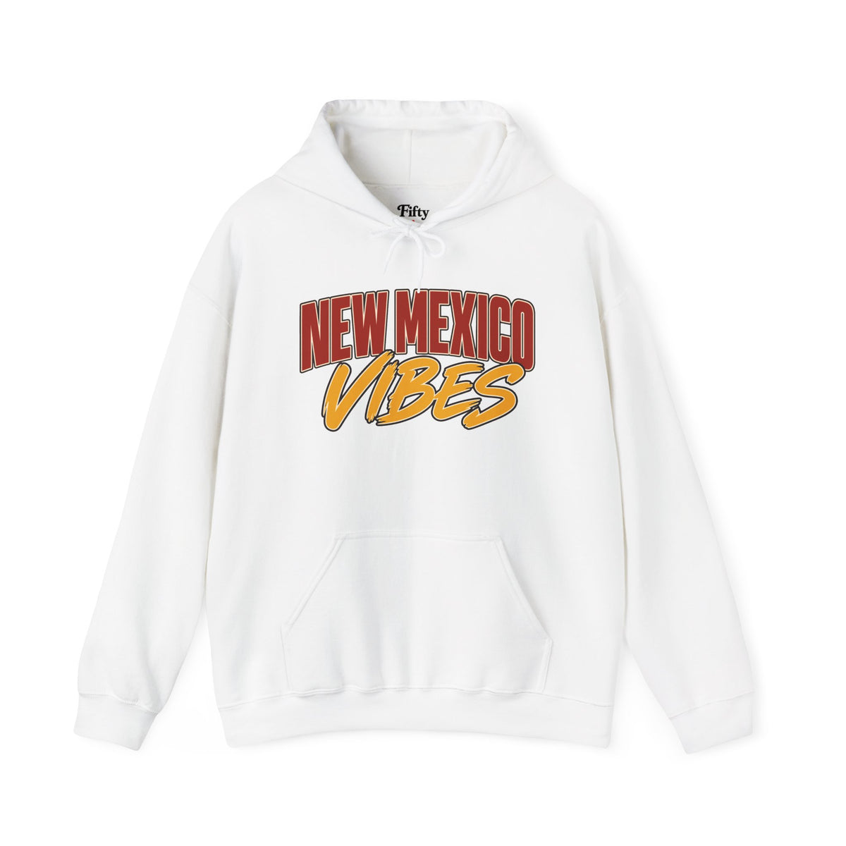 New Mexico Vibes Unisex Hoodie State Name Graphic
