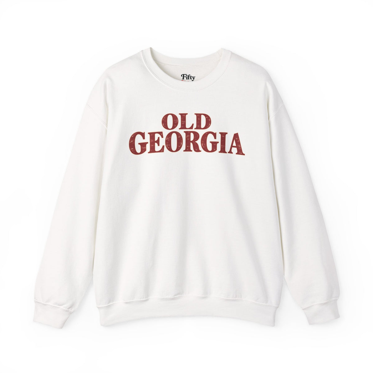 Old Georgia Unisex Crewneck Sweatshirt State Name Graphic