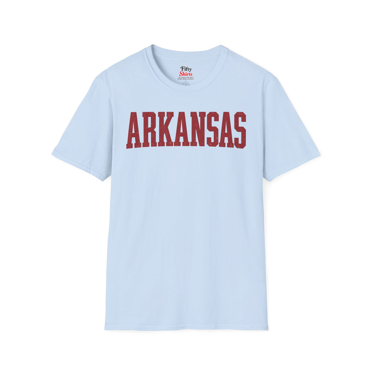 Arkansas Unisex Softstyle T Shirt State Name Graphic Tee