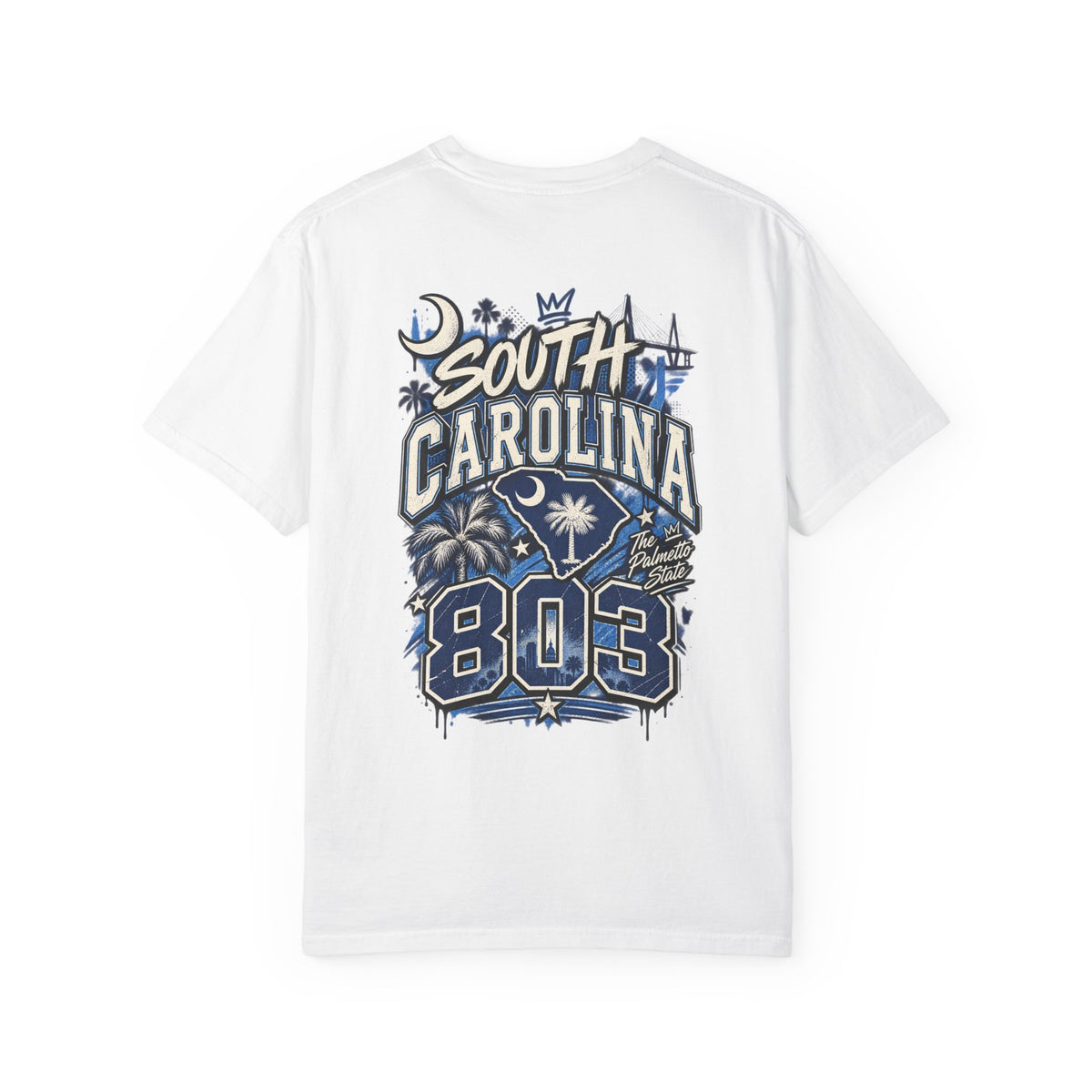 South Carolina 803 Unisex Comfort Color 1717 Streetwear Graphic Tee