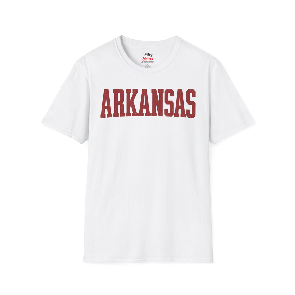 Arkansas Unisex Softstyle T Shirt State Name Graphic Tee