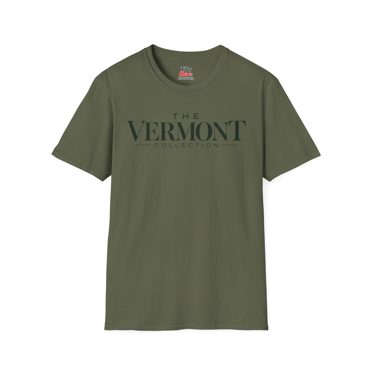 The Vermont Collection Unisex Softstyle T Shirt State Name Graphic Tee