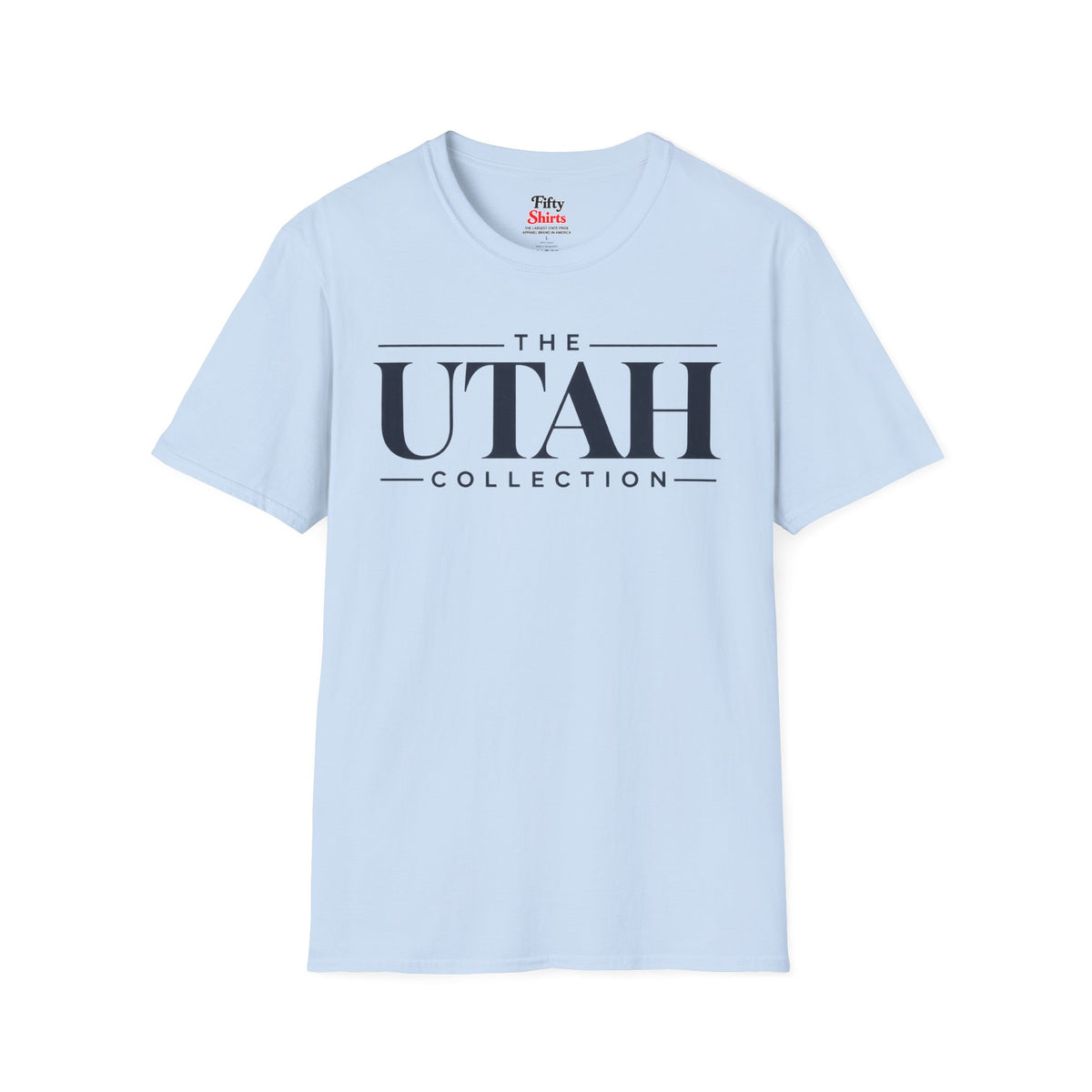 The Utah Collection Unisex Softstyle T Shirt State Name Graphic Tee