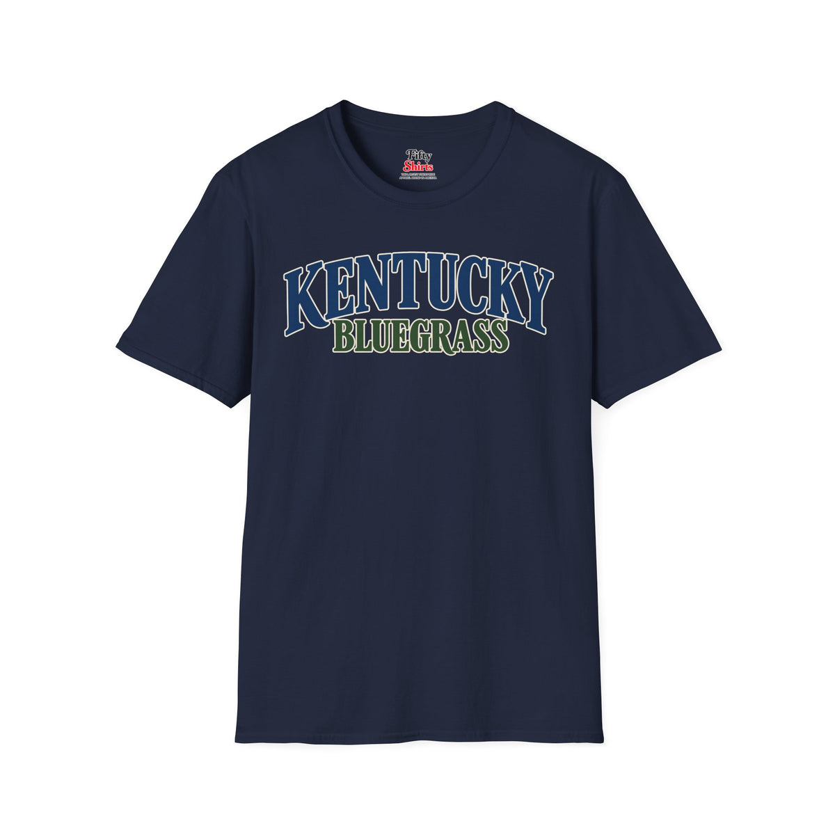 Kentucky Blue Grass Unisex Softstyle T Shirt State Name Graphic Tee