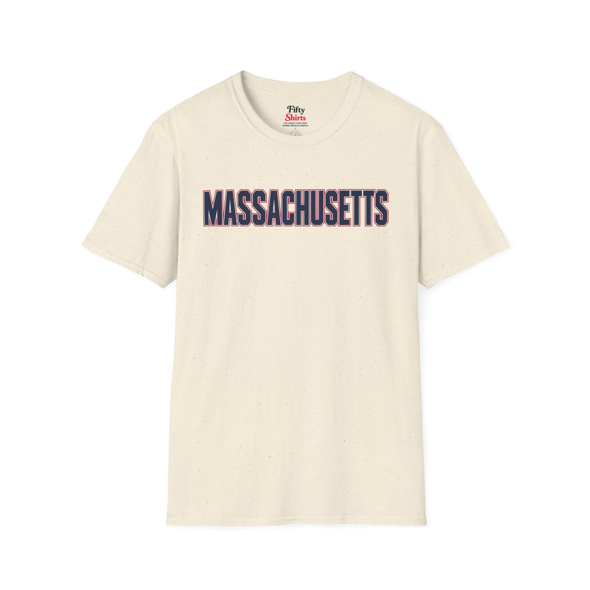 Massachusetts Unisex Softstyle T Shirt State Name Graphic Tee