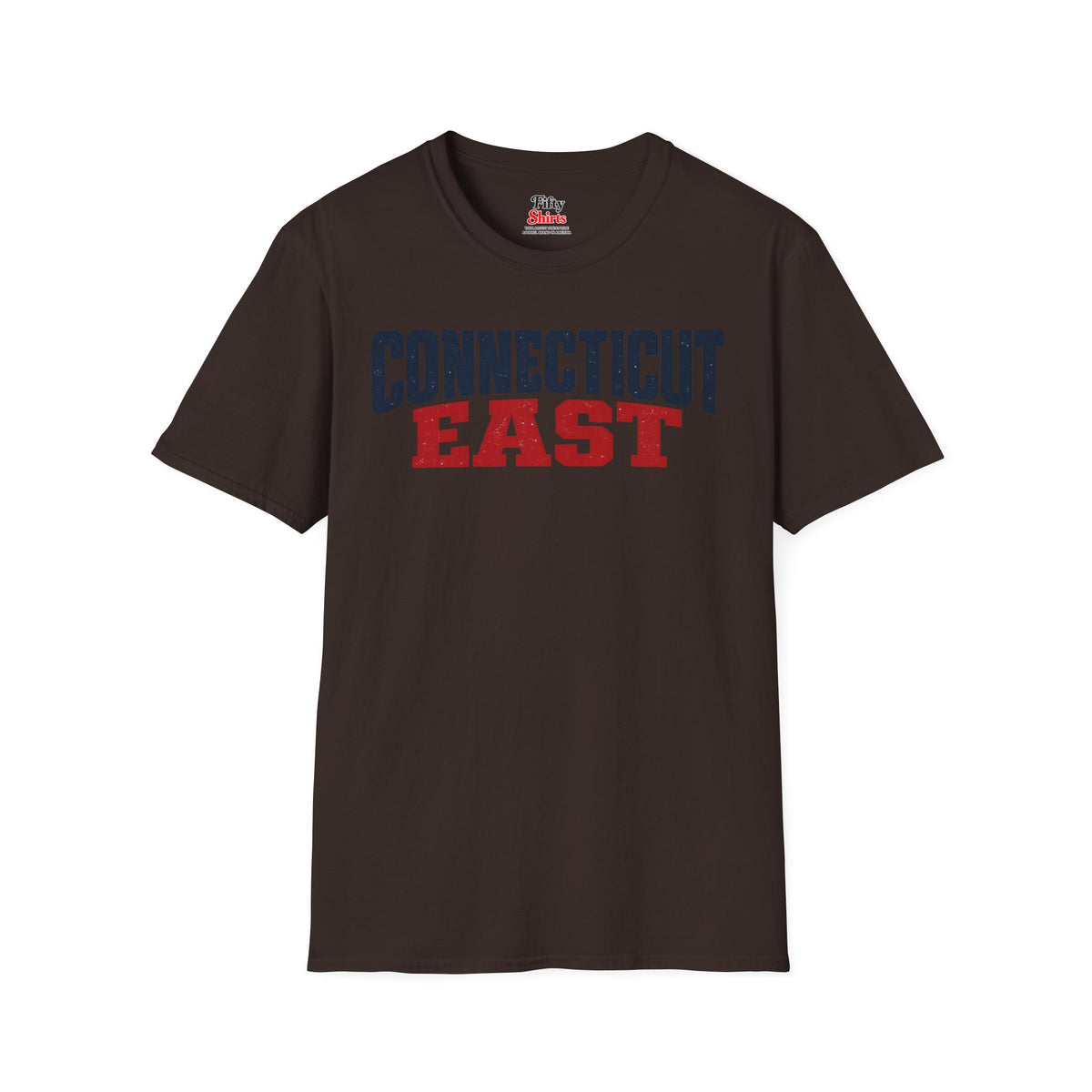 Connecticut East Unisex Softstyle T Shirt State Name Graphic Tee