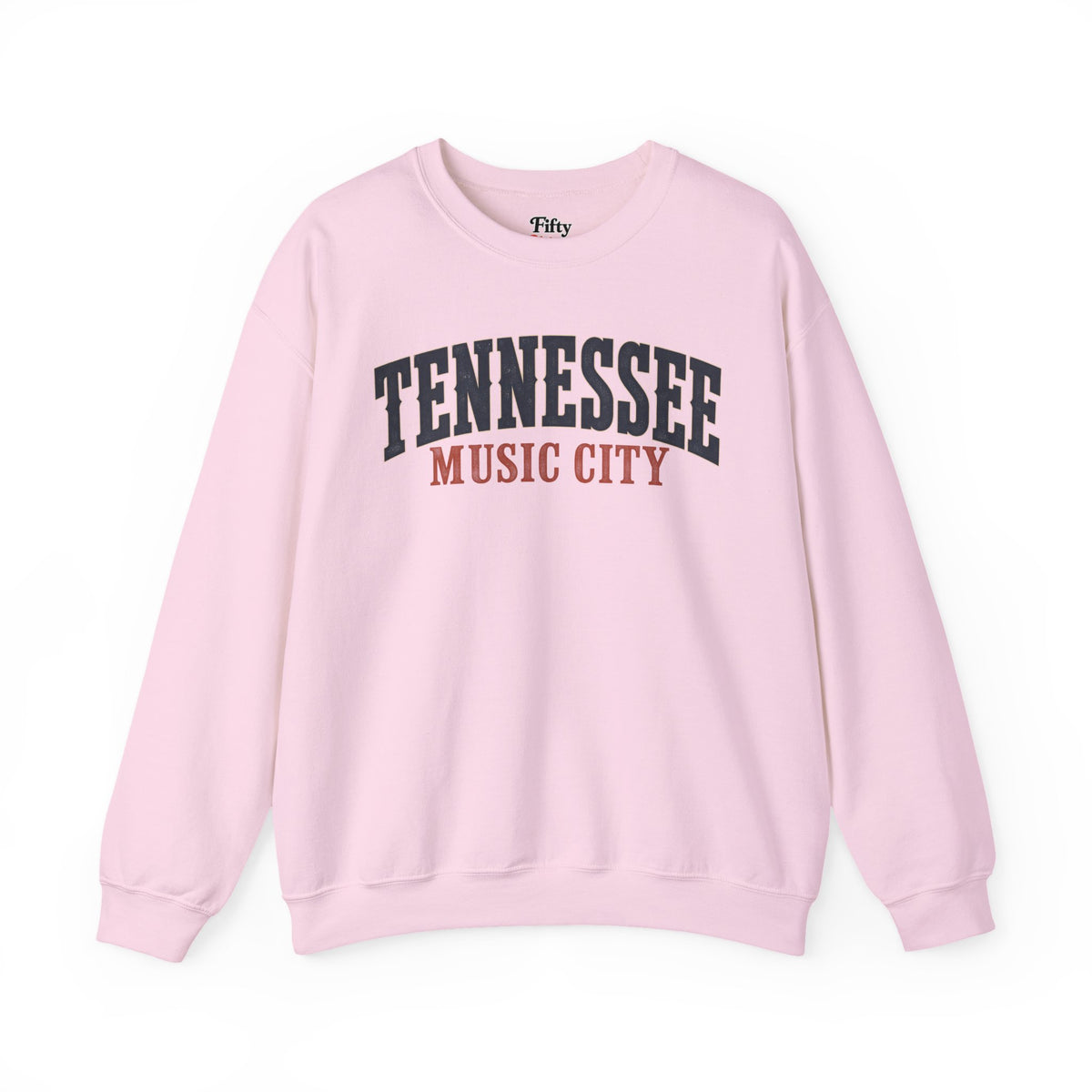 Tennessee Music City Unisex Crewneck Sweatshirt State Name Graphic