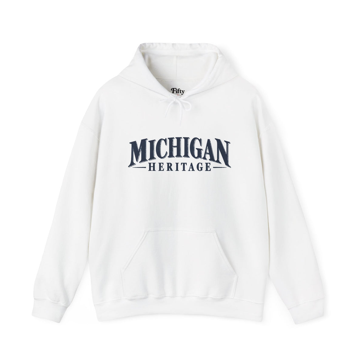 Michigan Heritage Unisex Hoodie State Name Graphic