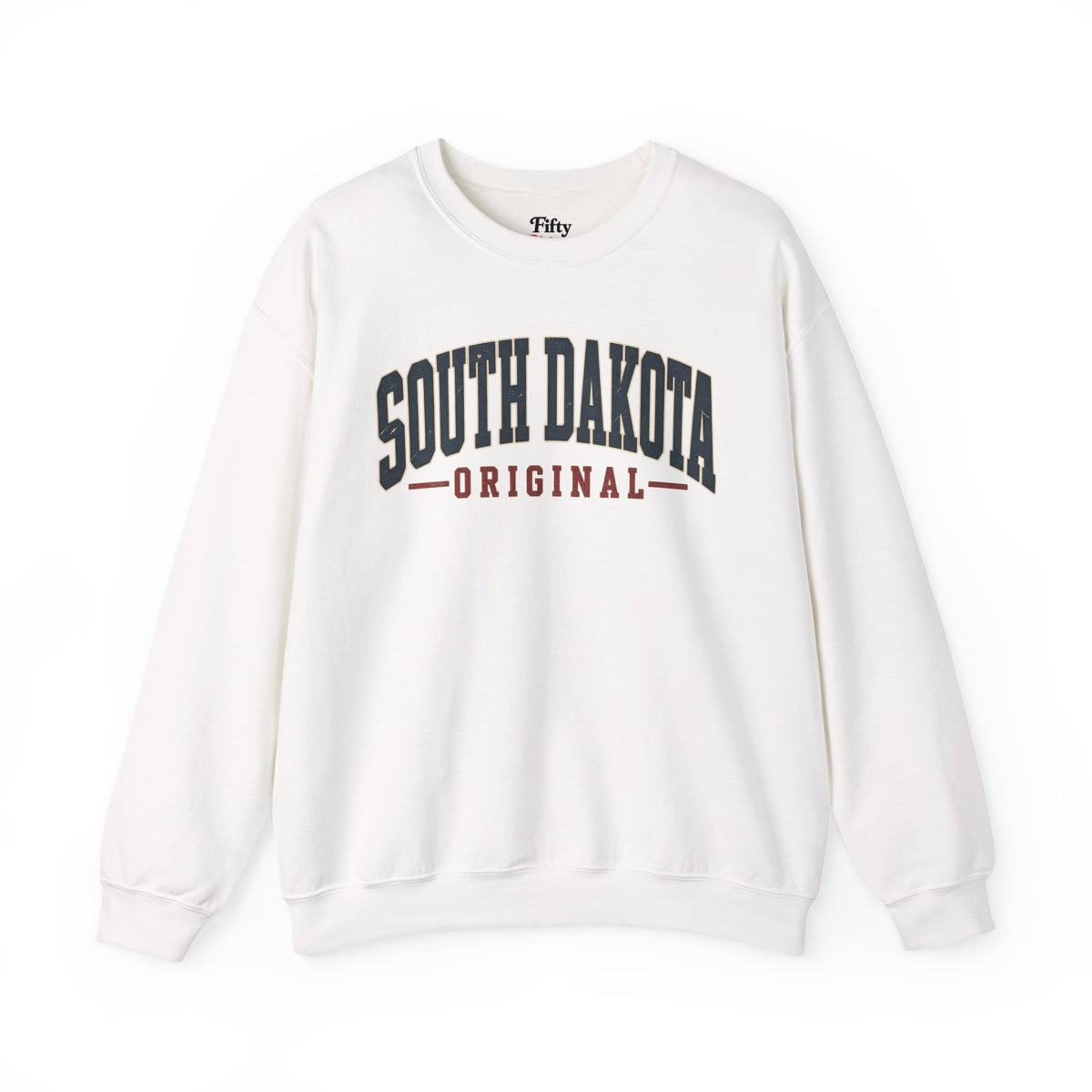 South Dakota Original Unisex Crewneck Sweatshirt State Name Graphic